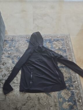 Under Armour Black Hooded Utility Jacket